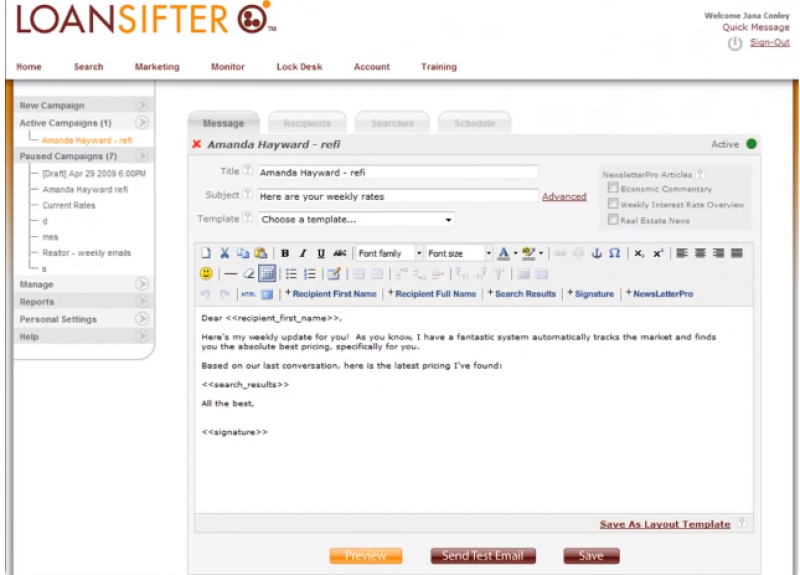 Loansifter Software